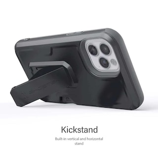 Foto 4 | Funda Ghostek Iron Armor color Negro para iPhone 12 Pro Max con Clip y Mica