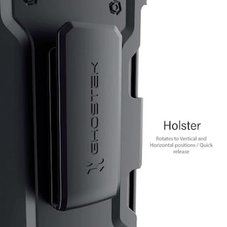Foto 6 | Funda Ghostek Iron Armor color Negro para iPhone 12 Pro Max con Clip y Mica