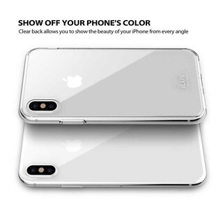 Foto 3 | Funda Iluv Vyneer Transparente para iPhone Xs Max