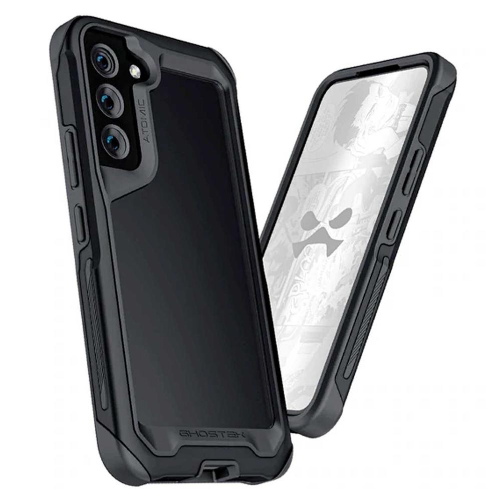 Funda Ghostek Atomic para Samsung S22 de Aluminio color Negro