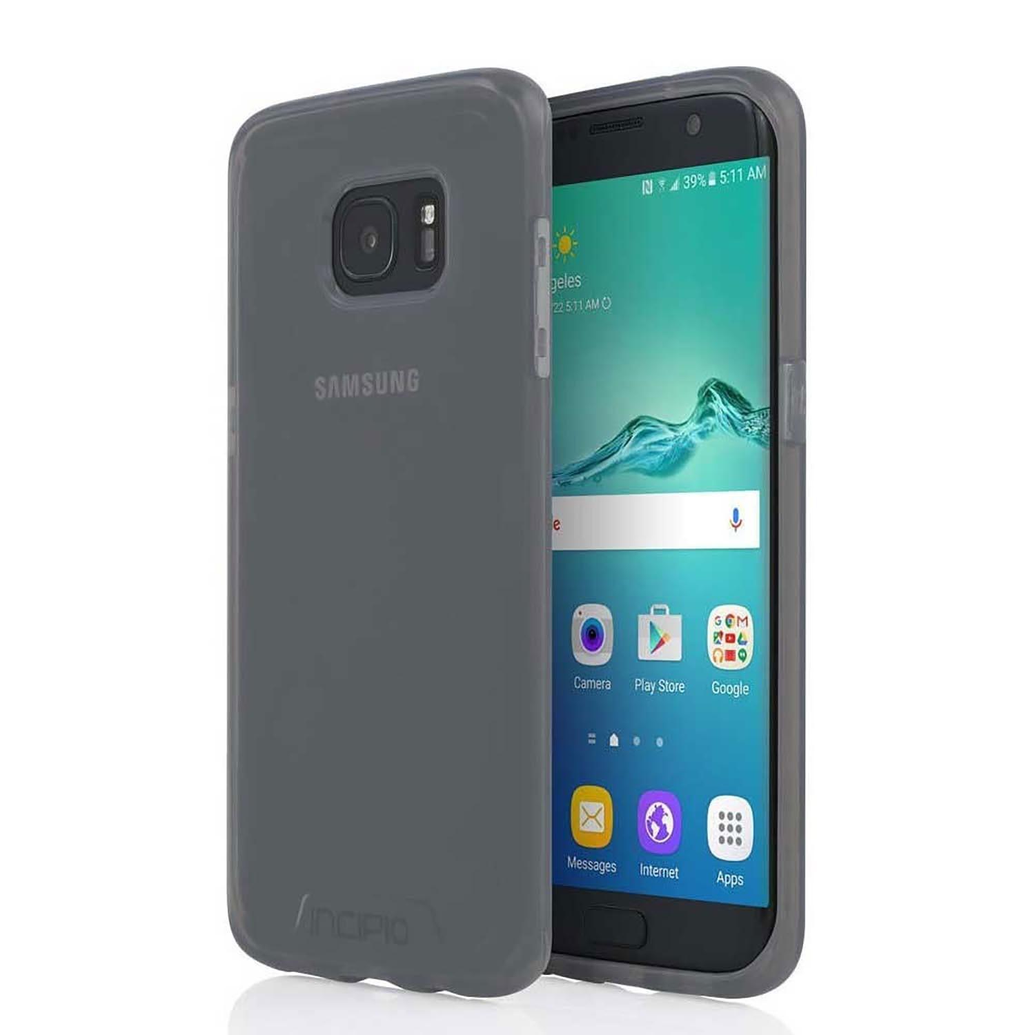 Foto 2 pulgar | Funda Incipio Ngp Pure color Gris Humo para Samsung S7 Edge