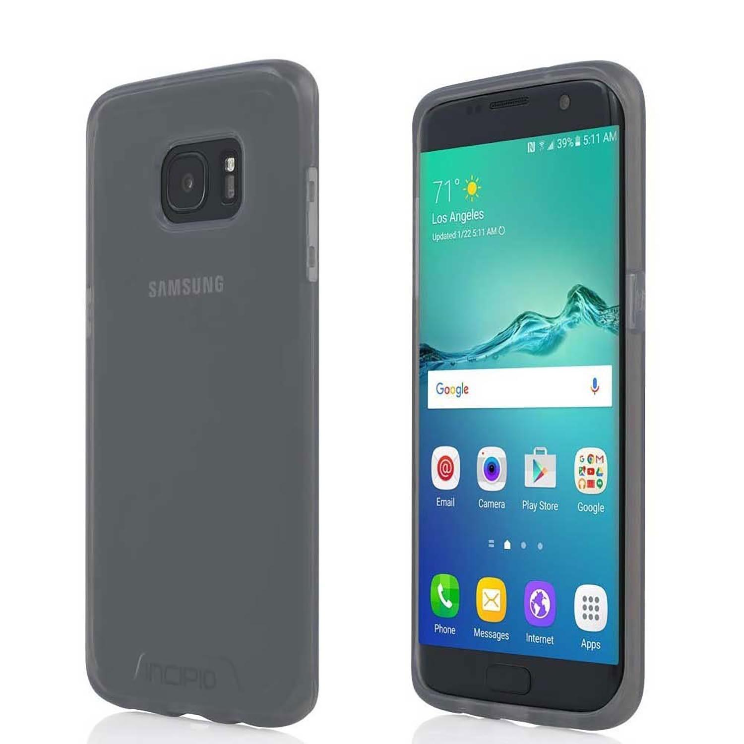 Foto 3 pulgar | Funda Incipio Ngp Pure color Gris Humo para Samsung S7 Edge