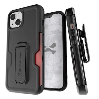 Foto 1 | Funda Ghostek Iron Armor para iPhone 13 color Negro con Clip y Mica