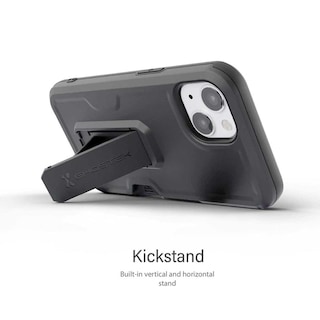 Foto 5 | Funda Ghostek Iron Armor para iPhone 13 color Negro con Clip y Mica