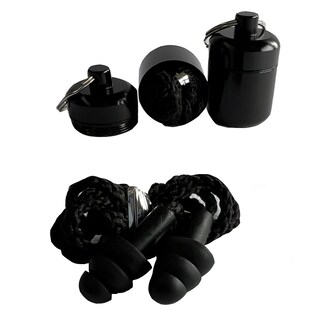 Foto 2 | Tapones Serounder color negro para oídos