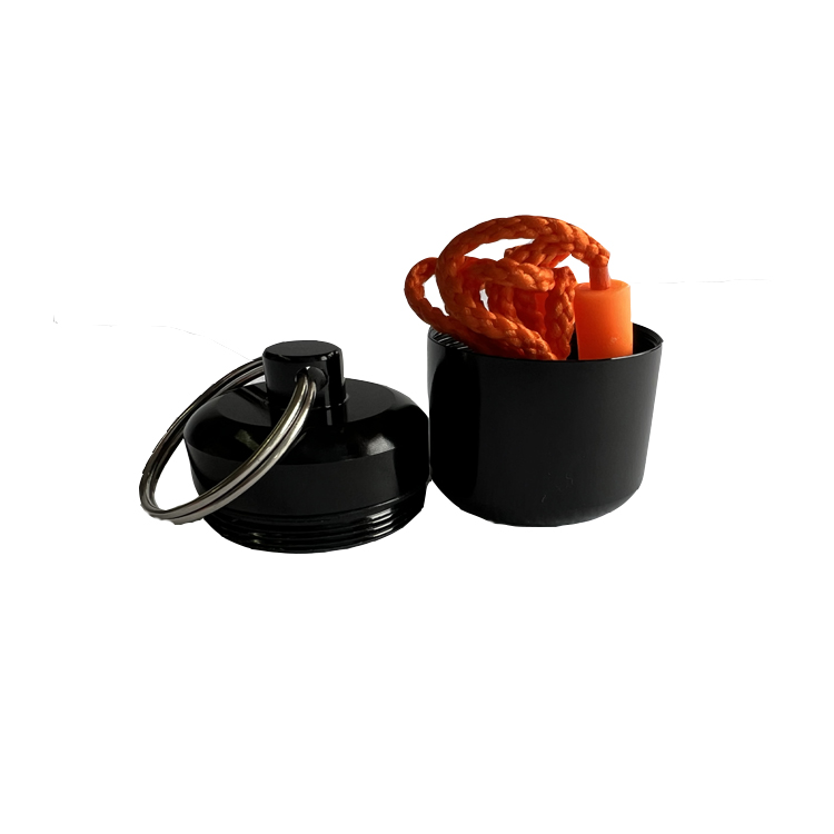 Foto 6 pulgar | Tapones Serounder color negro para oídos