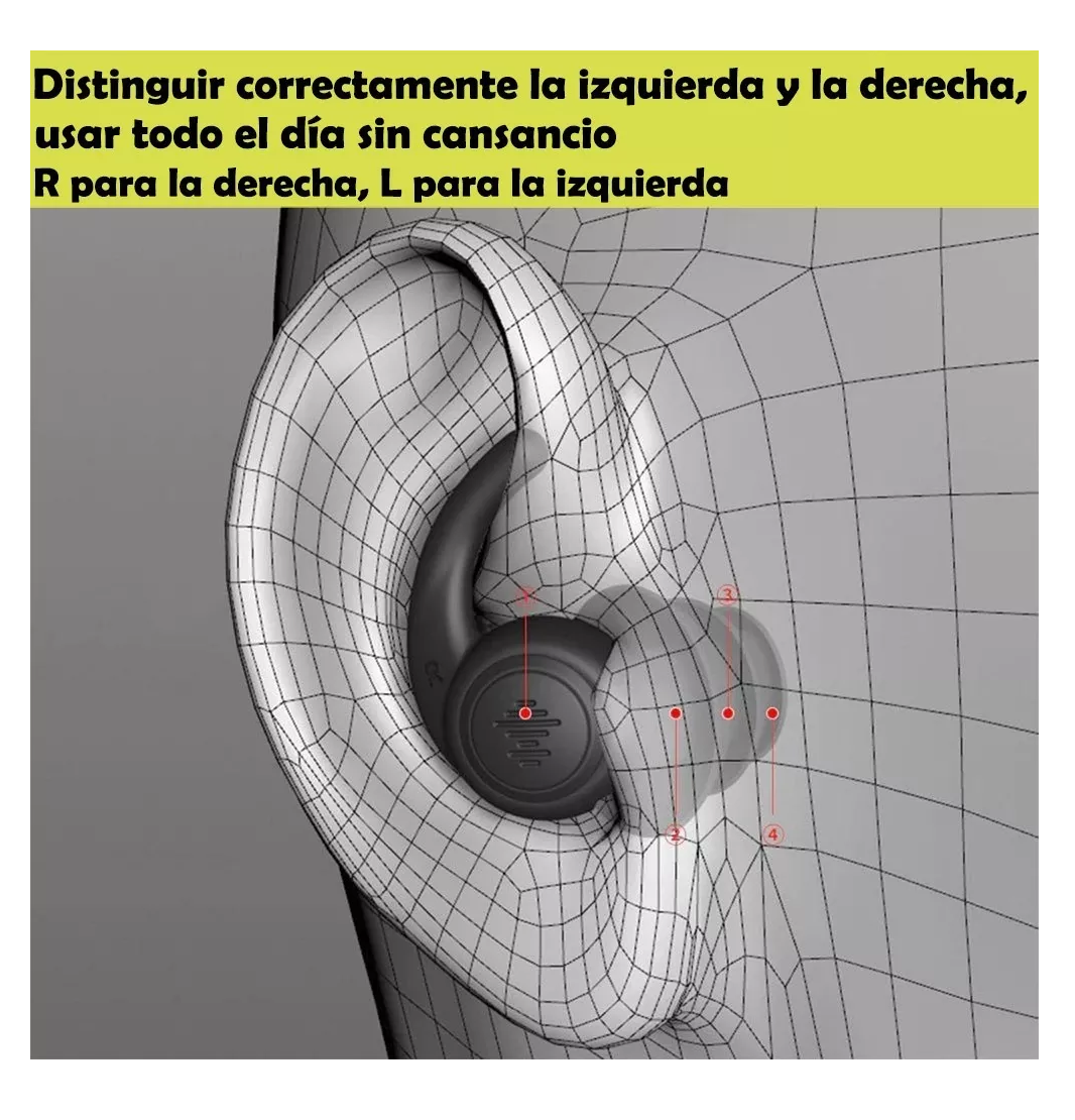 Foto 7 pulgar | Tapones De Oídos Con Cancelación De Ruido Impermeables, Negro