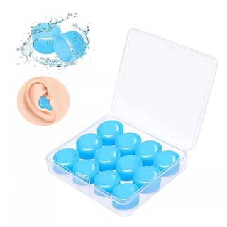 Foto 3 | Tapones Reutilizables para Oídos Eo Safe Imports ESI-17552 Azul 12 Piezas