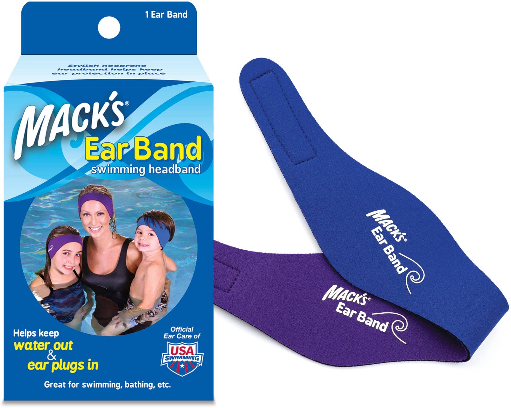 Foto 2 pulgar | Diadema De Natación Mack's Swimmer, Impermeable - Venta Internacional.