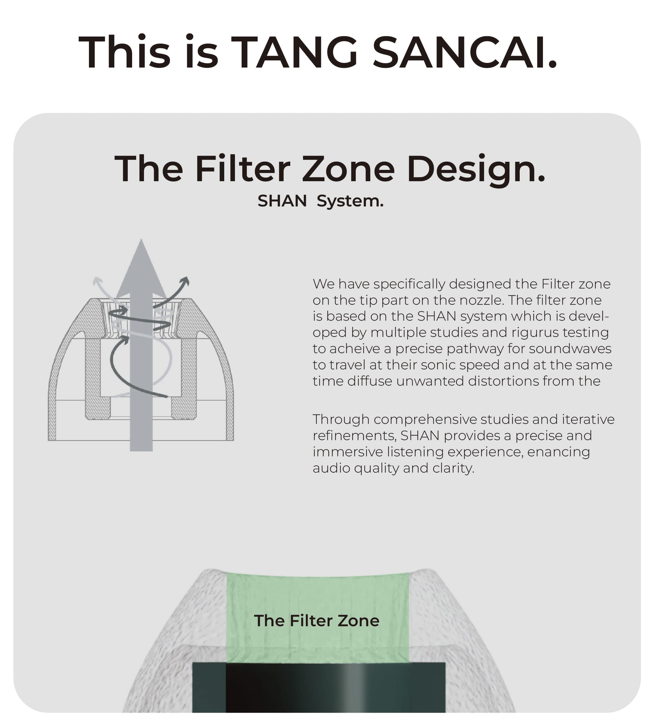 Foto 4 pulgar | Tapones Auditivos Linsoul Tangzu Tang Sancai, 3 Pares - Venta Internacional.