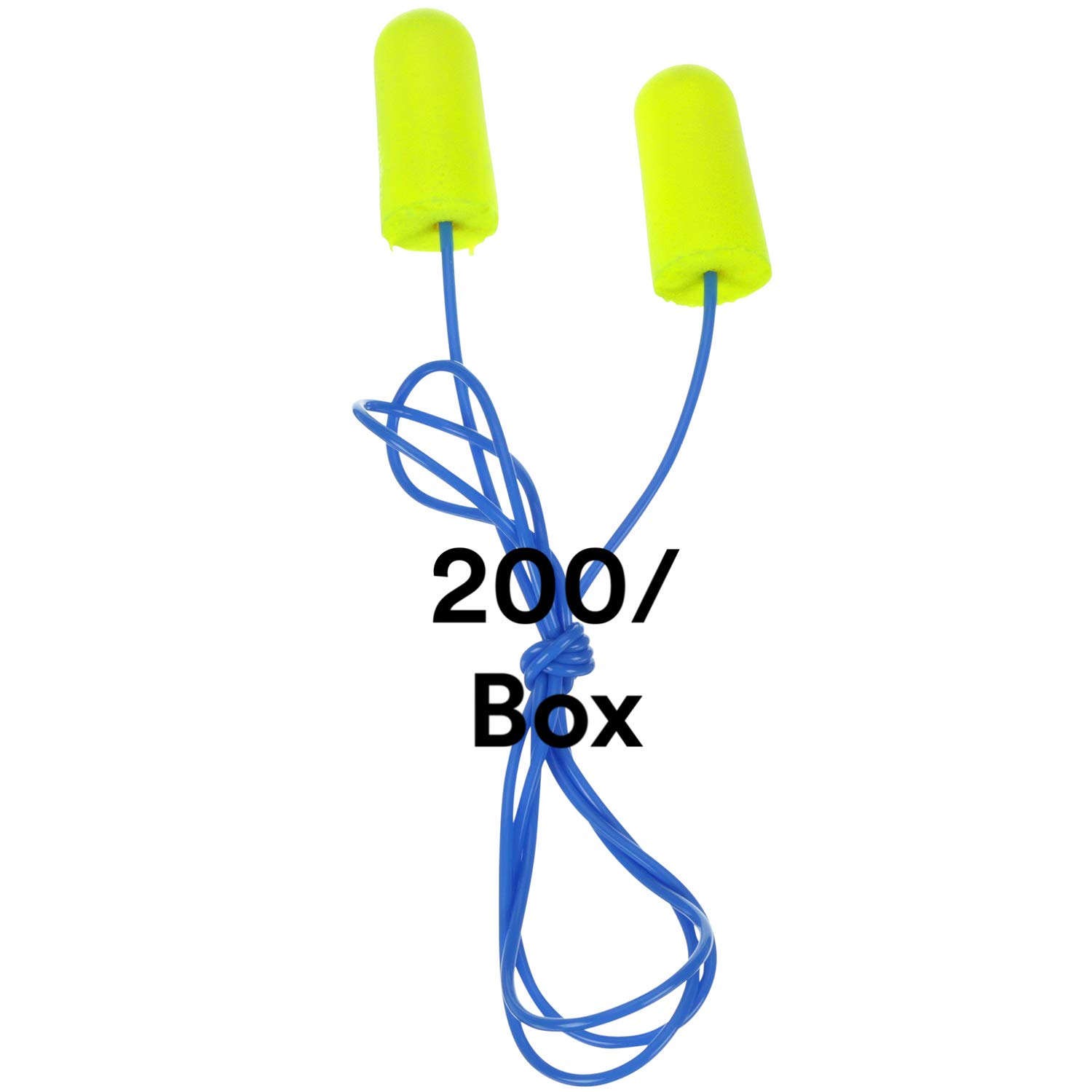 Foto 2 pulgar | Tapones Para Los Oídos 3m E-a-rsoft Yellow Neons 311-1250, 200 Pares Con Cable - Venta Internacional.