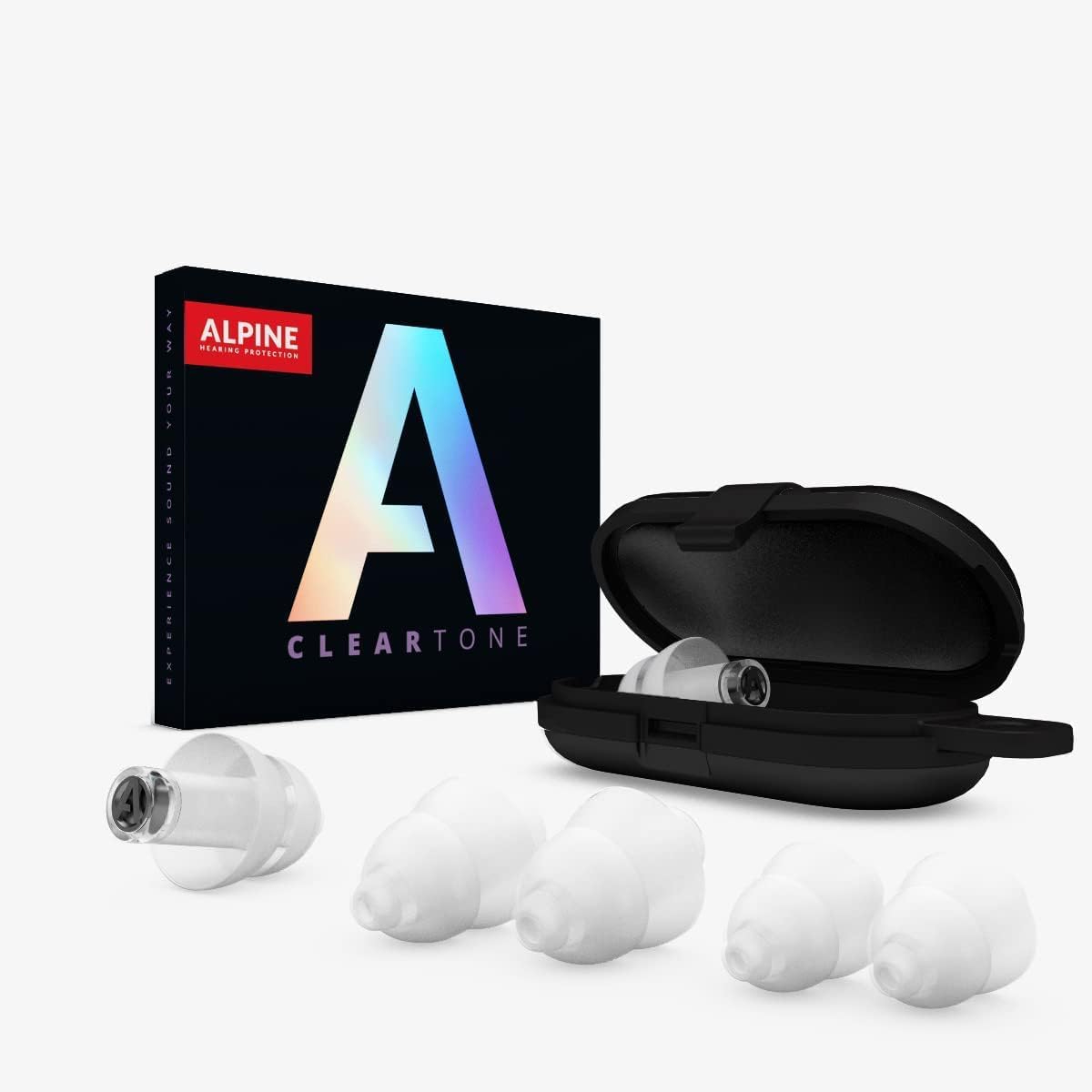 Tapones Para Los Oídos Alpine Cleartone High Fidelity 21db Con 3 Tamaños - Venta Internacional. $639