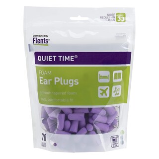 Foto 1 | Tapones Para Los Oídos Flents Para Dormir Roncar Y Hacer Ruidos Fuertes Nrr 33 Color Morado - Venta Internacional.