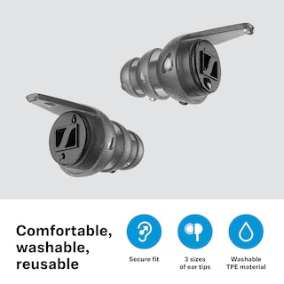 Foto 6 | Tapones Auditivos Sennheiser Consumer Audio Soundprotex Reutilizables Negros - Venta Internacional.