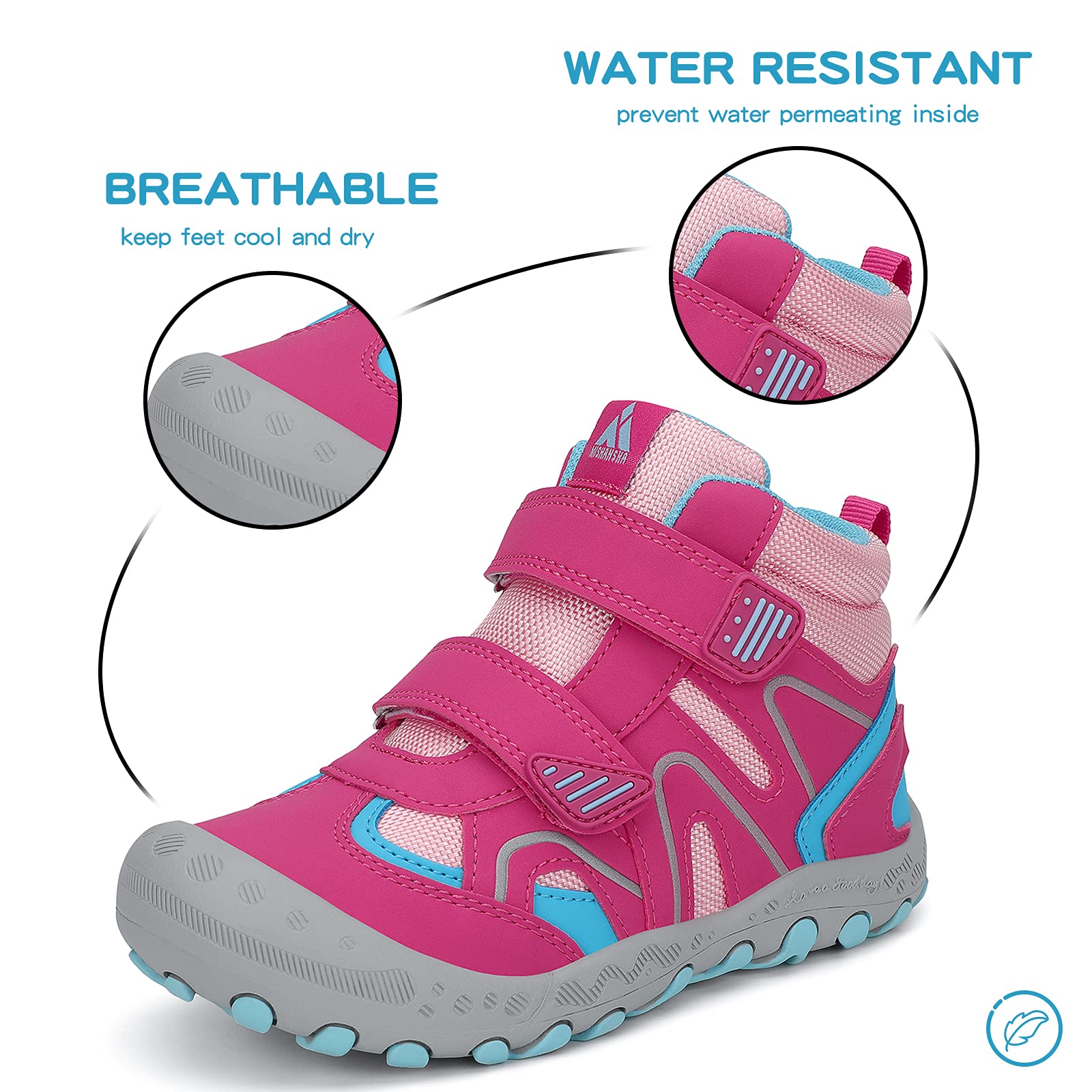 Foto 3 pulgar | Botas De Senderismo Mishansha Para Niños Resistentes Al Agua Y Anticolisión - Venta Internacional.