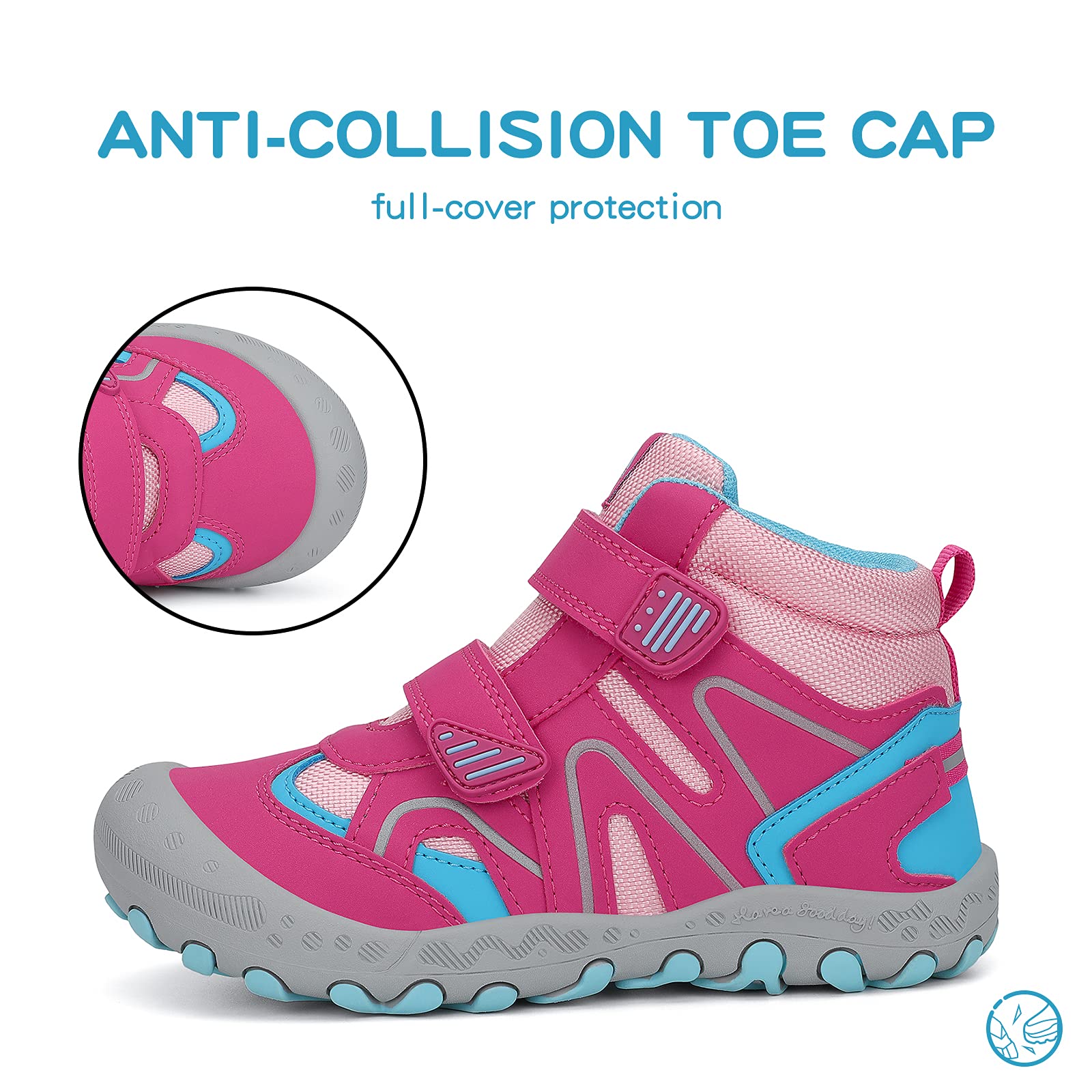Foto 4 pulgar | Botas De Senderismo Mishansha Para Niños Resistentes Al Agua Y Anticolisión - Venta Internacional.
