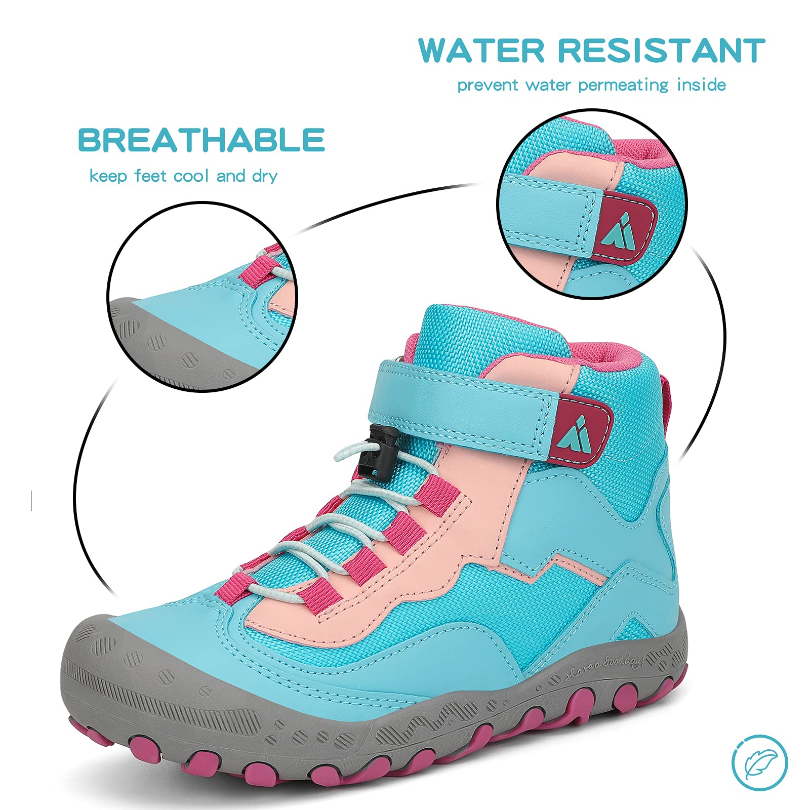 Foto 3 pulgar | Botas De Senderismo Mishansha Para Niños Resistentes Al Agua Y Anticolisión - Venta Internacional.