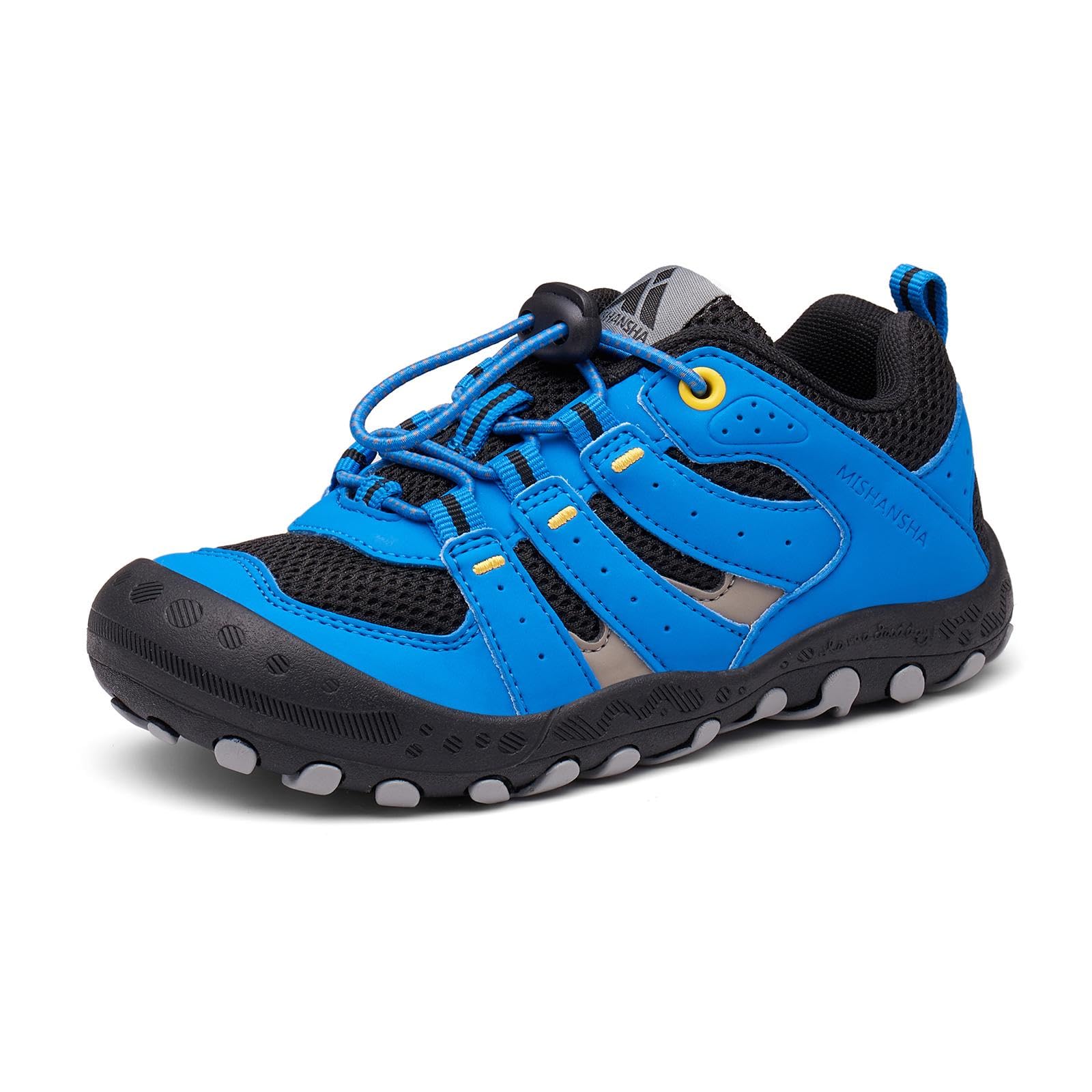 Foto 2 pulgar | Zapatos De Senderismo Mishansha Low Top Sneakers Negros Para Niños 11.5 - Venta Internacional.