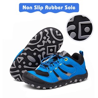 Foto 5 | Zapatos De Senderismo Mishansha Low Top Sneakers Negros Para Niños 11.5 - Venta Internacional.