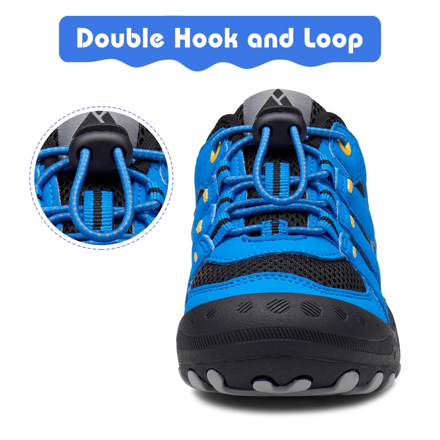 Foto 7 pulgar | Zapatos De Senderismo Mishansha Low Top Sneakers Negros Para Niños 11.5 - Venta Internacional.