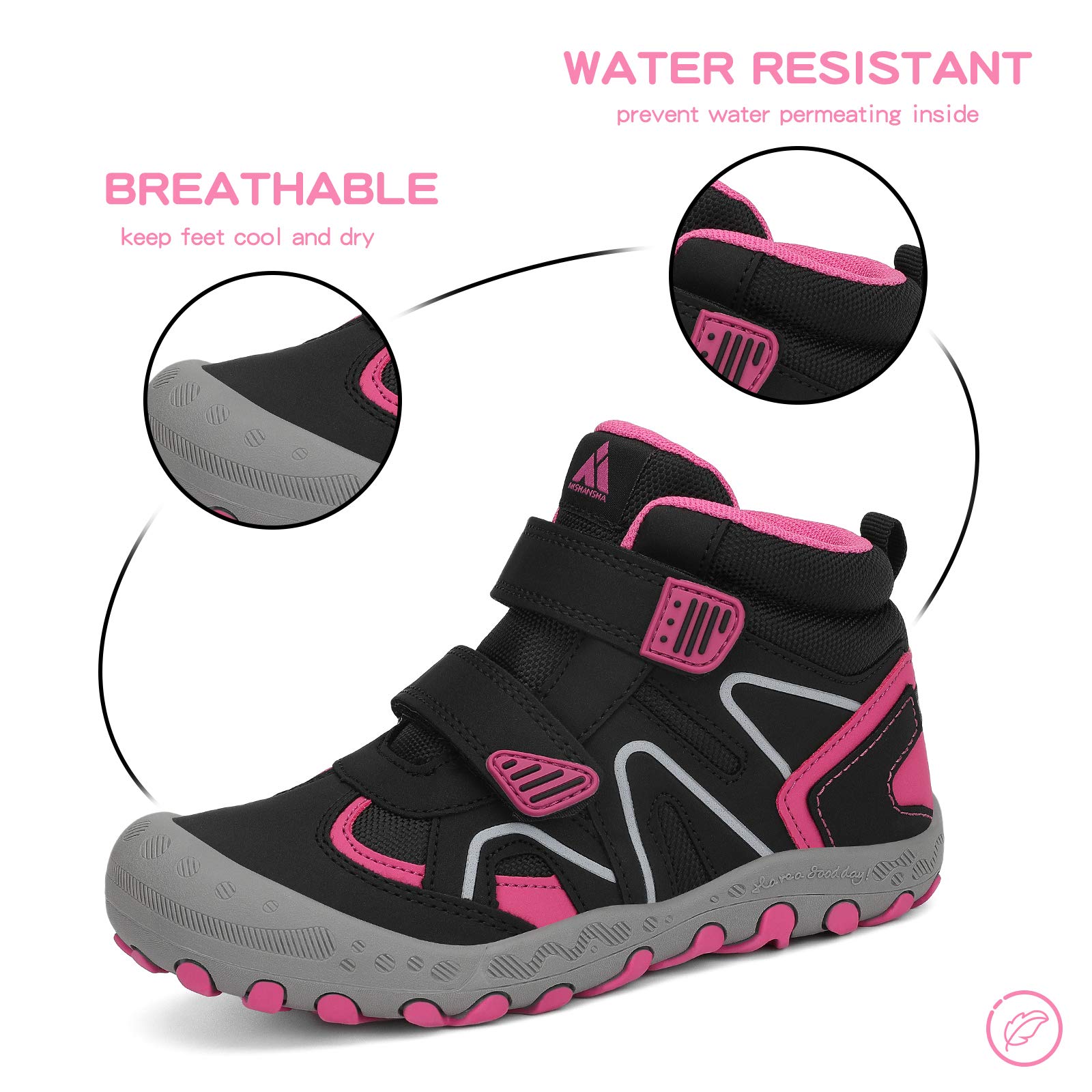 Foto 3 pulgar | Botas De Senderismo Mishansha Para Niños Resistentes Al Agua Y Anticolisión - Venta Internacional.