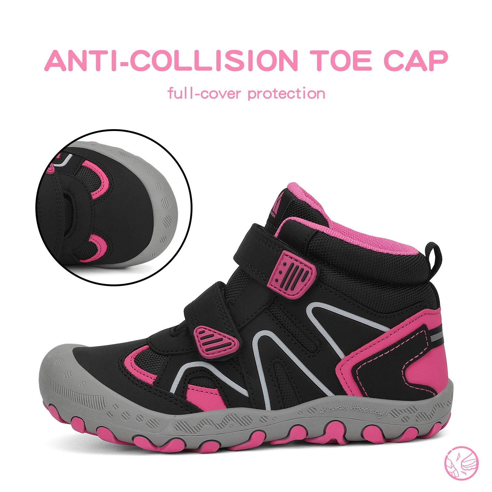 Foto 4 pulgar | Botas De Senderismo Mishansha Para Niños Resistentes Al Agua Y Anticolisión - Venta Internacional.