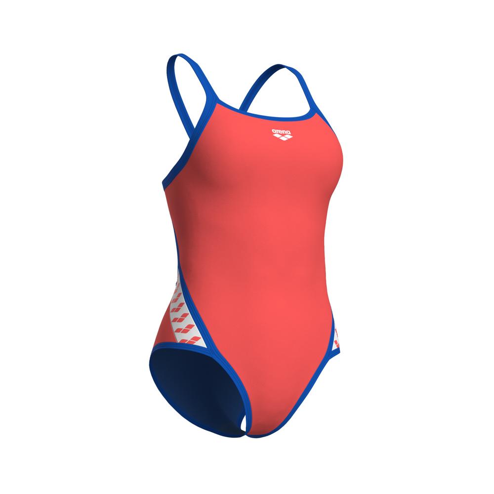 Foto 8 pulgar | Traje De Baño Arena Icons Super Fly Back Solid Para Mujer Coral Claro