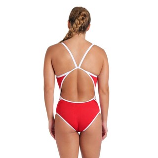 Foto 2 | Traje De Baño Arena Icons Super Fly Back Solid Para Mujer Rojo