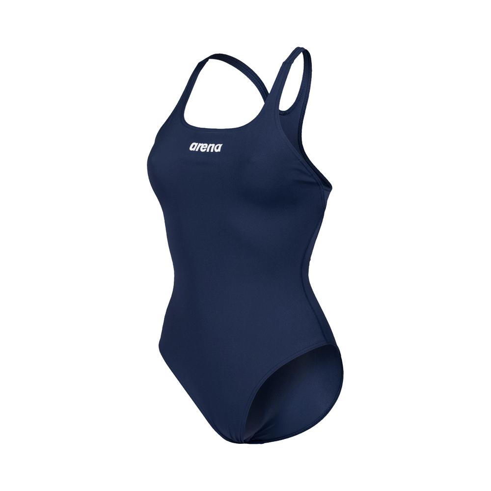 Foto 4 pulgar | Traje De Baño Arena Swim Pro Solid Para Mujer Azul Marino