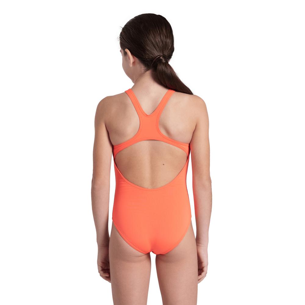Foto 3 pulgar | Traje de Baño Arena Team Solid Naranja para Niña