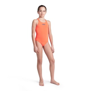 Foto 3 | Traje de Baño Arena Team Solid Naranja para Niña