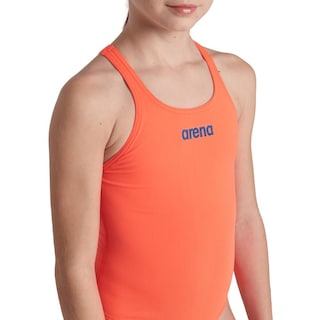 Foto 4 | Traje de Baño Arena Team Solid Naranja para Niña