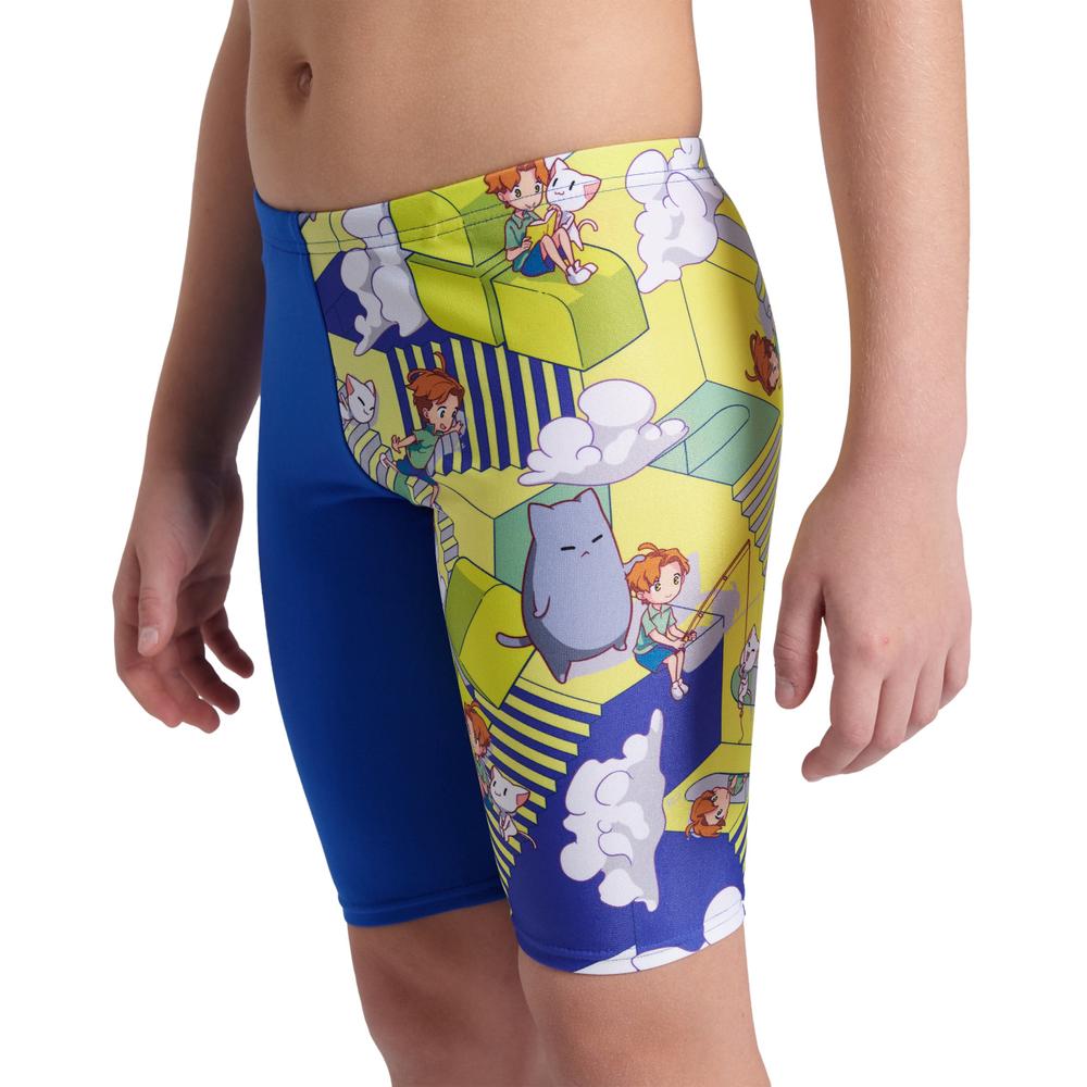 Foto 6 pulgar | Traje De Baño Arena Fantasize Jammer Para Niño Azul Marino