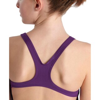 Foto 4 | Traje de Baño Arena Team Solid S Púrpura para Niñas