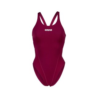 Foto 2 | Traje de Baño Arena Team Solid para Mujer Rojo