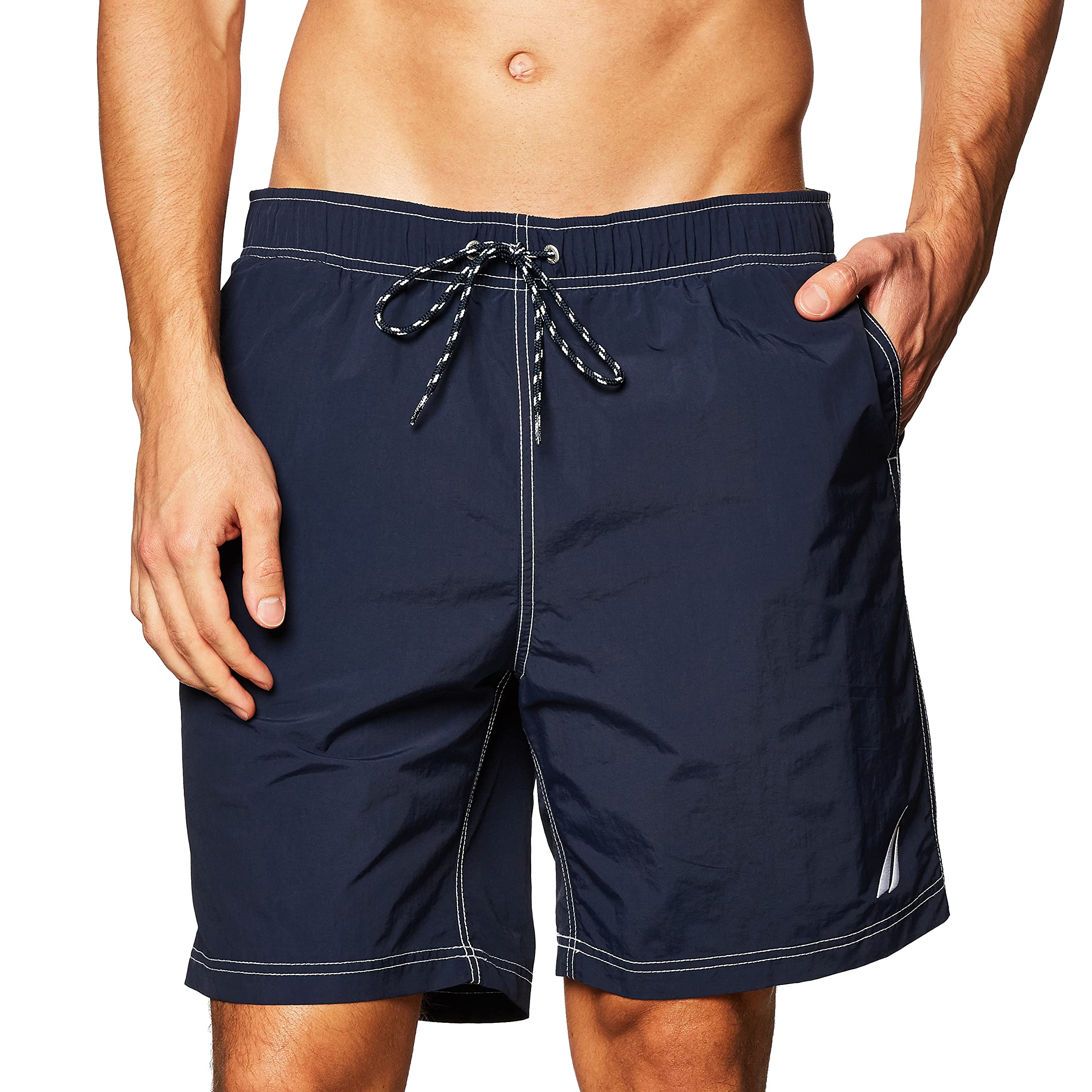 Foto 2 pulgar | Traje De Baño Nautica New Anchor Para Hombre En Color Liso - Venta Internacional.
