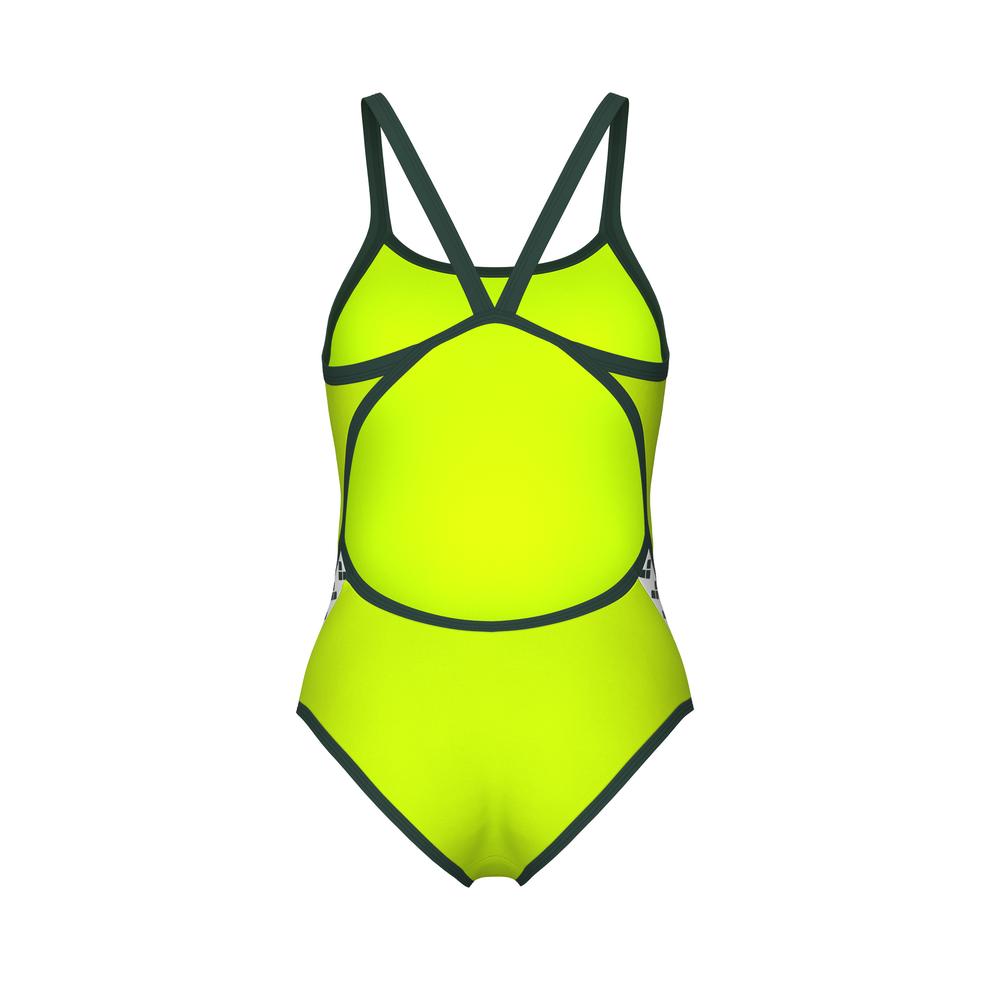Foto 8 pulgar | Traje De Baño Arena Icons Super Fly Back Solid Para Mujer Verde