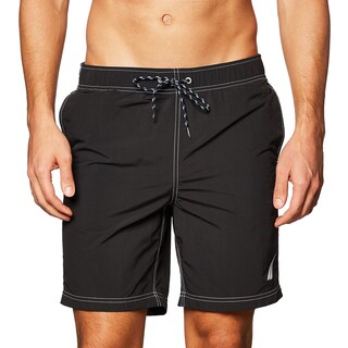 Foto 1 | Bañador Nautica Standard Solid Quick Dry Para Hombre True Black - Venta Internacional.
