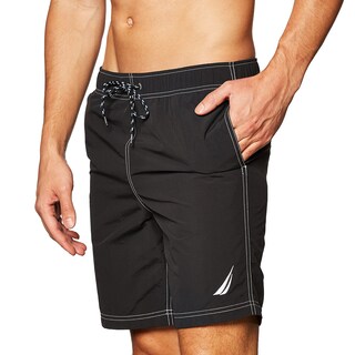 Foto 2 | Bañador Nautica Solid Quick Dry Classic Logo Para Hombre - Venta Internacional.