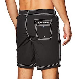 Foto 3 | Bañador Nautica Solid Quick Dry Classic Logo Para Hombre - Venta Internacional.