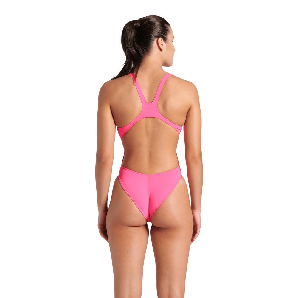 Foto 3 pulgar | Traje De Baño Arena Team Solid Para Mujer Rosa Claro