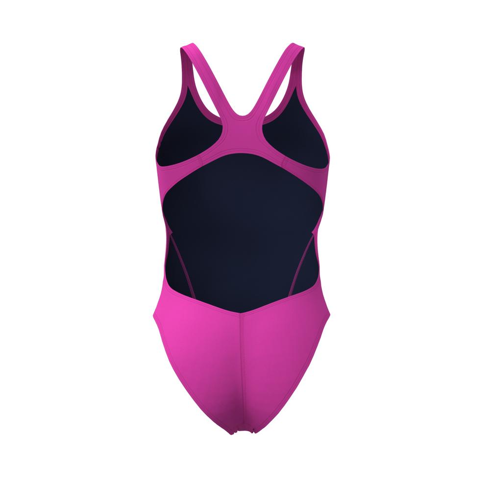 Foto 7 | Traje De Baño Arena Team Solid Para Mujer Rosa Claro