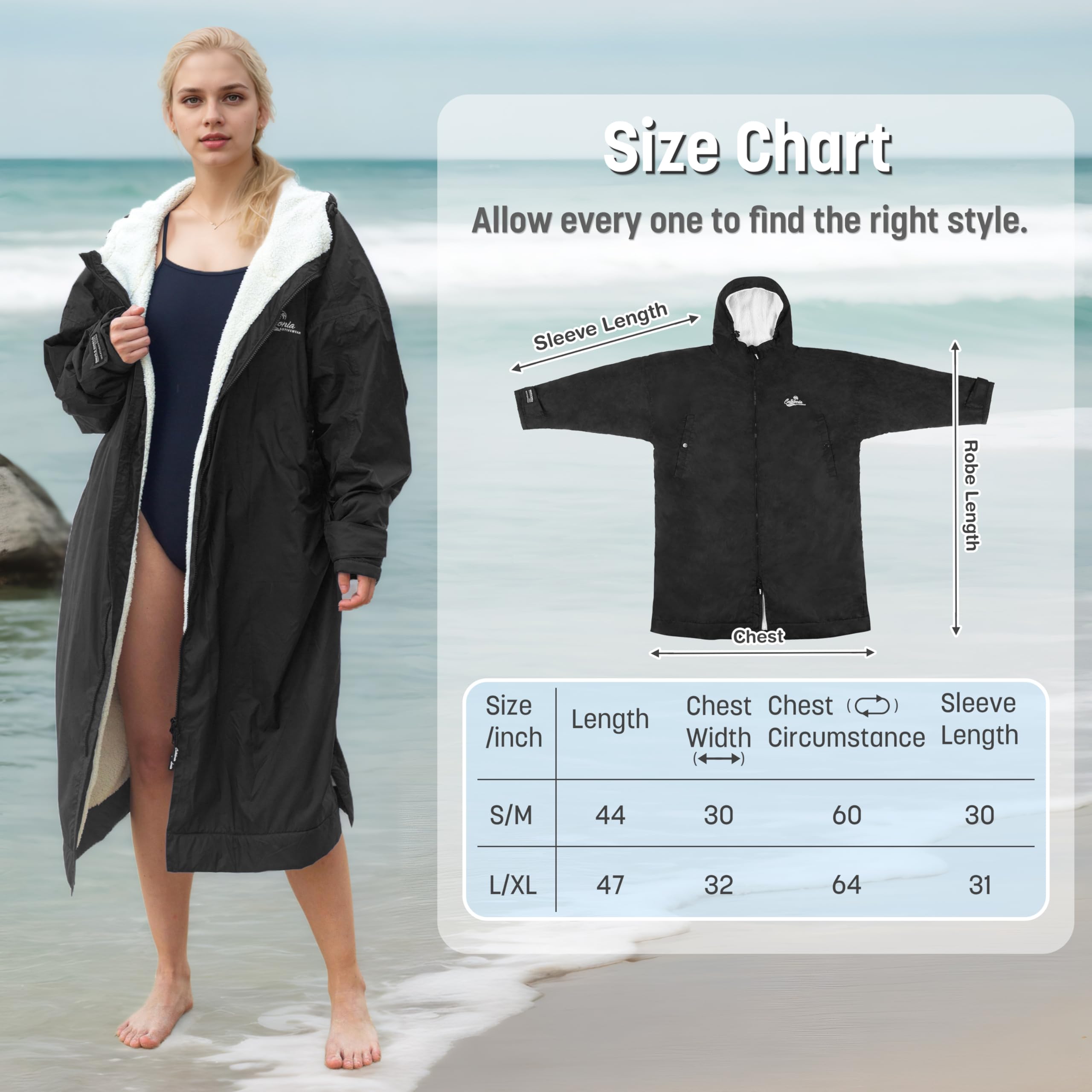 Foto 8 pulgar | Parka De Natación Catalonia Ligera E Impermeable Para Mujeres, Hombres Y Jóvenes - Venta Internacional.