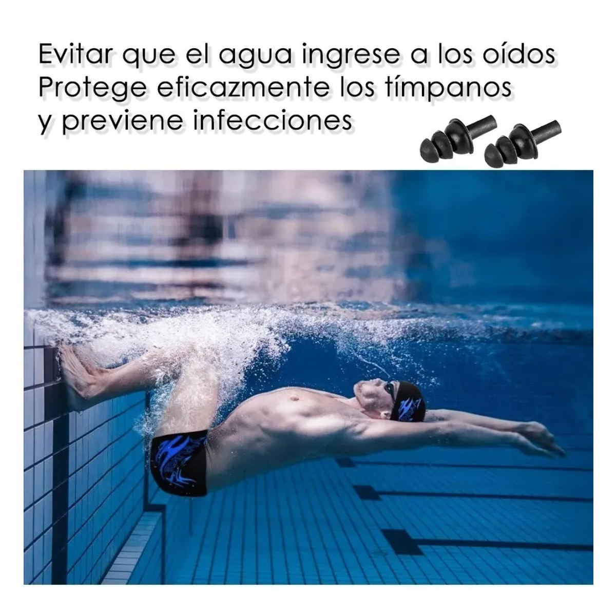 Foto 5 pulgar | Kit De Gafas De Natación Y Traje De Baño 5 En 1  Talla Xxl Eo Safe Imports Esi-20009 Multicolor