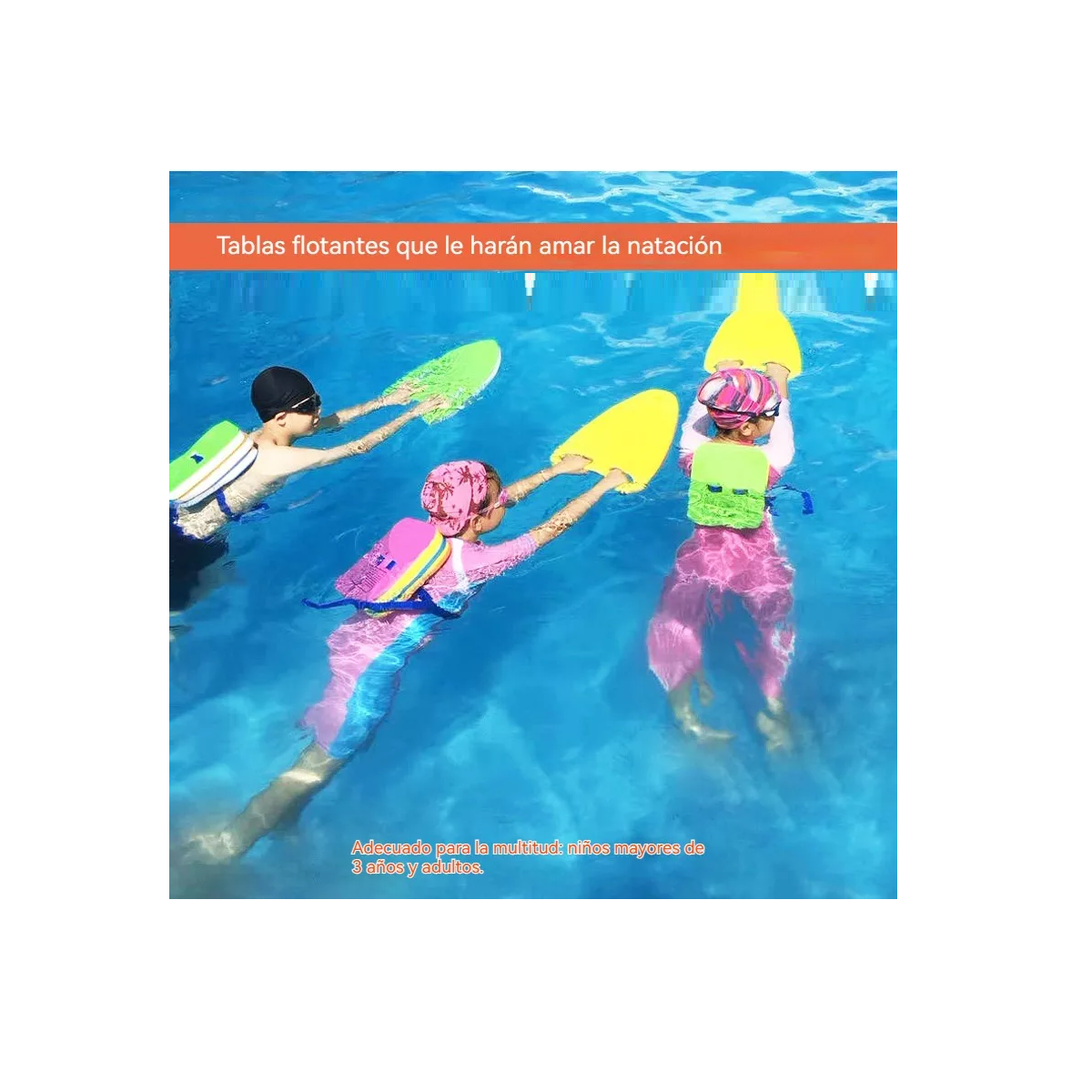 Foto 4 pulgar | Tabla Flotante Apoyo Natación Aquafitness Kickboard Eo Safe Imports Esi-16229  Rosa