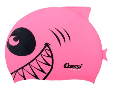 Foto 1 | Gorro De Nado Cressi Shark Silicone Kids Color Rosa