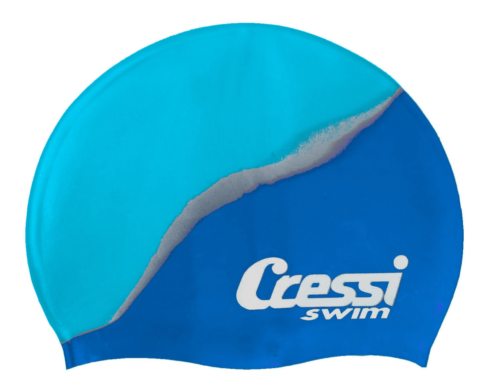 Foto 2 pulgar | Gorro De Nado Cressi Multicolor Silicone Kids Color Azul Royal