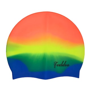 Foto 1 | Gorro de Natación Feeldoo Multicolor Arcoíris