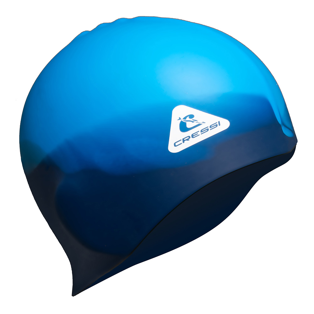Foto 2 pulgar | Gorro Cressi Swift Para Natación Azul Cobalto