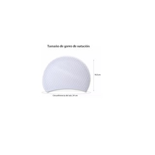 Foto 2 | 3pzs Gorro De Natacion Silicona Para Hombres Y Mujeres Eo Safe Imports Esi-16254 Multicolor